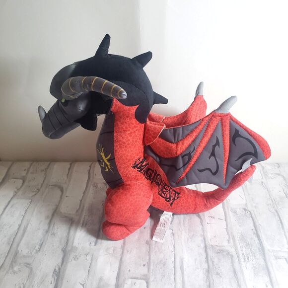 MagiQuest Red Dragon Plush - Picture 2 of 7